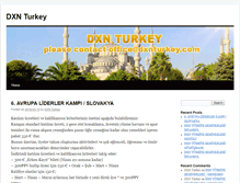 Tablet Screenshot of dxnturkey.com